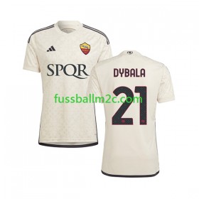 Fußballtrikots AS Rom Paulo Dybala 21 Auswärts Trikotsatz 2023-2024